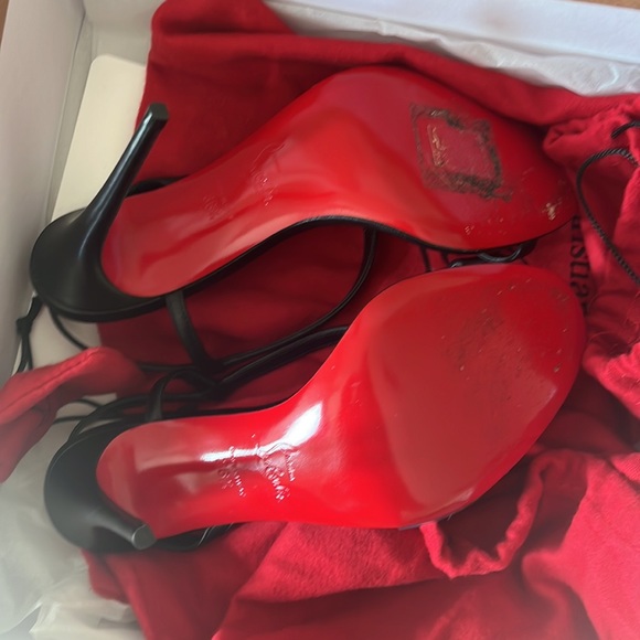 Christian Louboutin Paris Black Pumps 36 - Picture 4 of 5